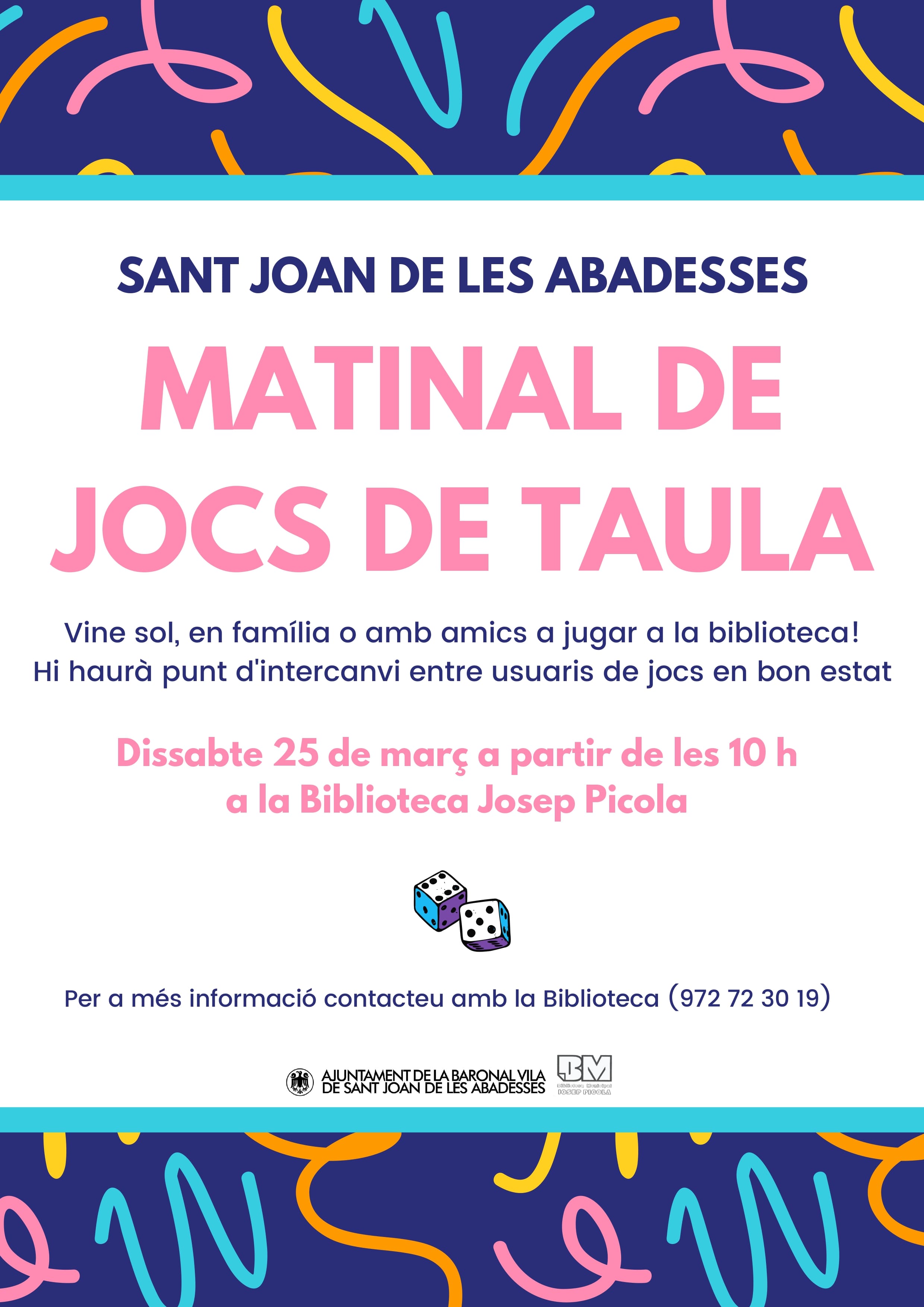 matinal de jocs de taula 
 mar 2